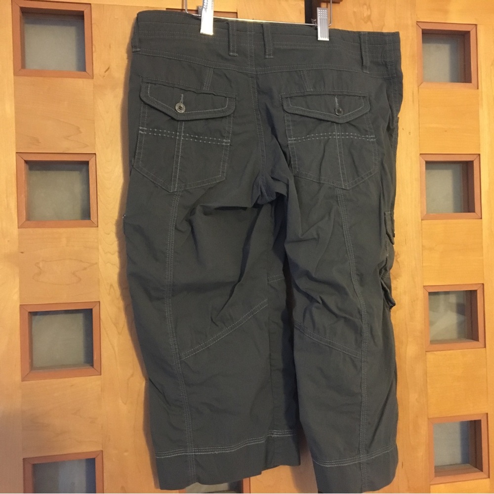Kuhl Lightweight Cotton/Nylon Hiking Travel Pants/Capris, 4 - Picture 2 of 10